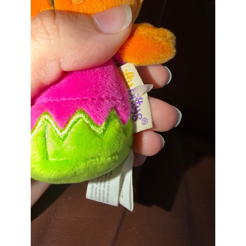 Hallmark itty bittys Frankenstein Plush Halloween Monster Orange Pink - Picture 3 of 3